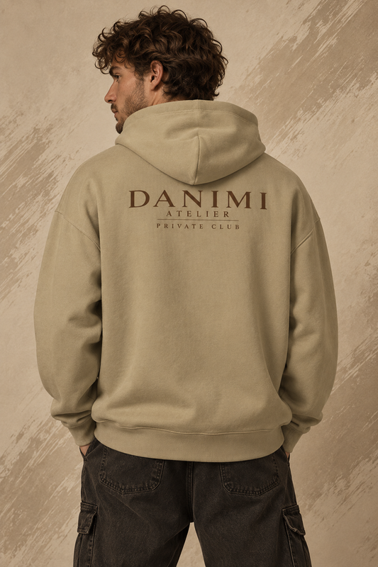 Relaxed Hoodie Unisex – Private Club | Danimi Atelier