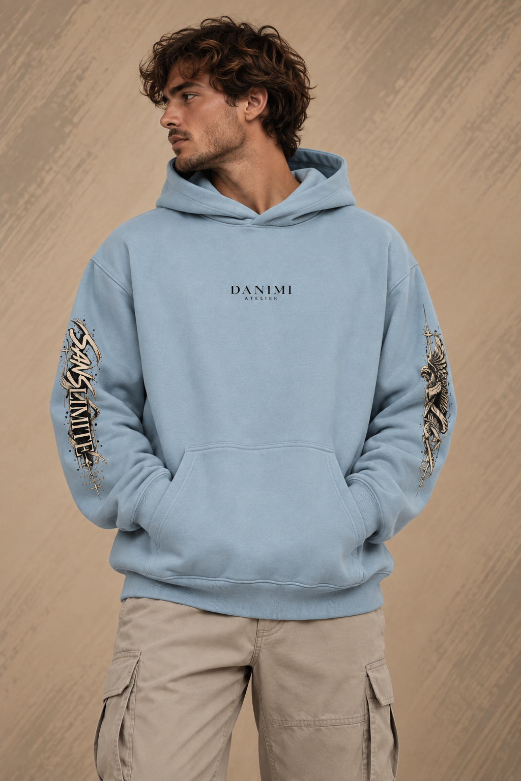 Relaxed Hoodie Unisex – Sans Limite | Danimi Atelier
