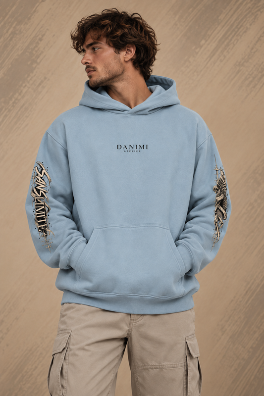 Relaxed Hoodie Unisex – Sans Limite | Danimi Atelier