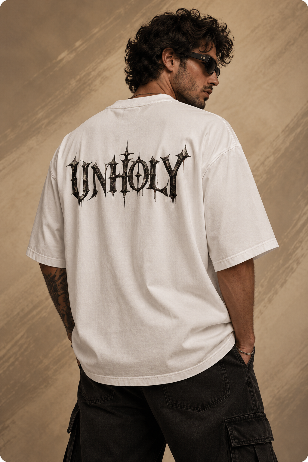 Oversized T-shirt Unisex – Unholy | Danimi Atelier