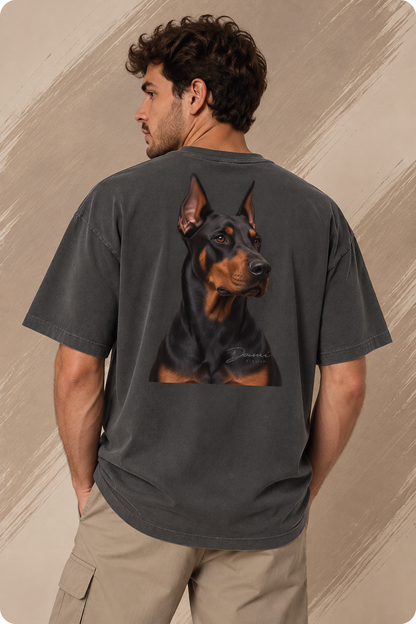 Oversized T-shirt Unisex – Dobermann | Danimi Atelier