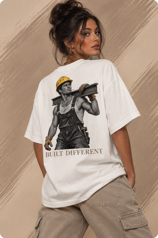 Built Different | Unisex Oversized T-shirt - Danimi Atelier