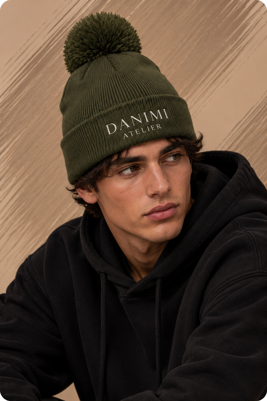 Pom Pom Beanie | Unisex Muts - Danimi Atelier