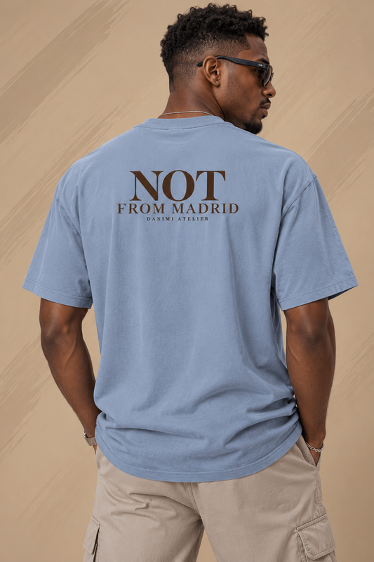 Heavyweight T-shirt Unisex – Not From Madrid | Danimi Atelier
